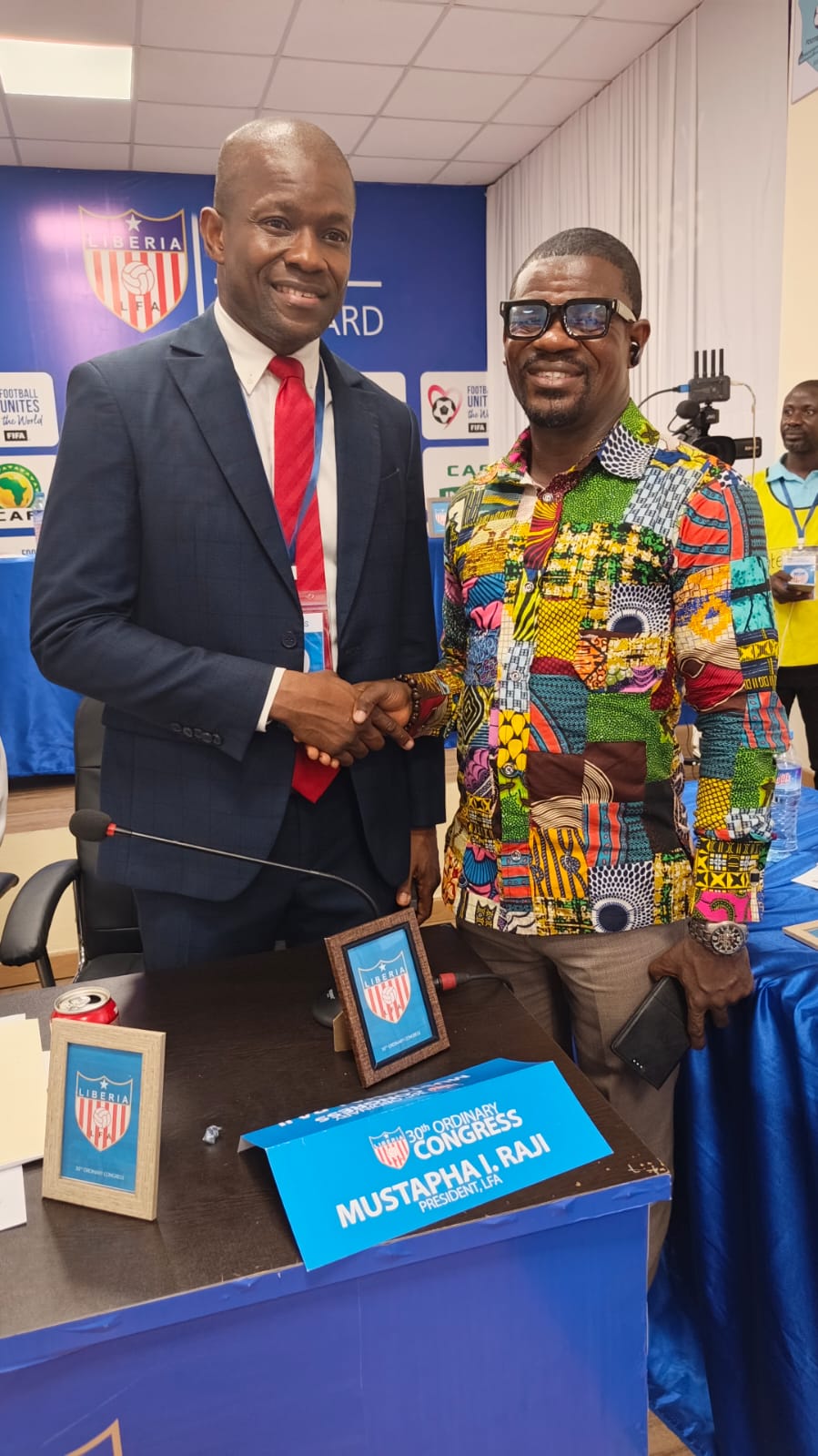 Hon. Jefferson Teah at LFA